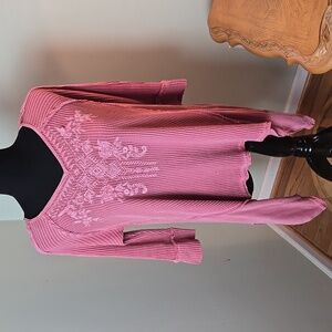 Karyn Seo boho pink top